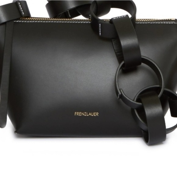 Frenzlauer Bowl Black Leather Shoulder Bag - Picture 5 of 10